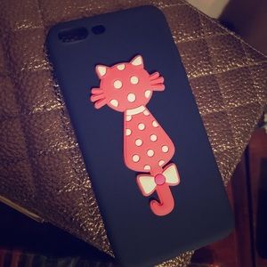 iPhone 7s plus cat case